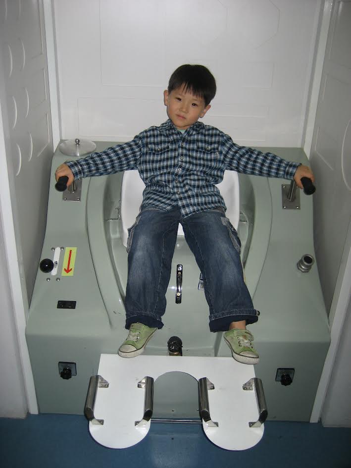 Jun as a child.